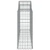 Gabionen mit Hochbogen 20 Stk 200x50x100/120cm Verzinktes Produktbild-Vorschau 5