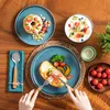 Lavish Servis – Modrý – 4 osoby – 12-dielny – Keramika – Náhľad obrázku produktu 4