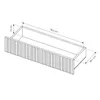 AX LIVING Trentinis 187 2T3S Braun große Kommode 187,1 cm, Produktbild-Vorschau 9
