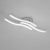 Moderne LED Deckenleuchte, Silbrig 18W 1620LM Deckenlampe Produktbild-Vorschau 3
