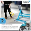 Bituxx Kipphebebühne Mobile Werkstatt Hebebühne Wagenheber Produktbild-Vorschau 2