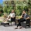 Yaheetech 5er Gartenmöbel Set, aus Rattan, inkl. 2 Produktbild-Vorschau 4