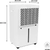 Dehumidifier 20 liters/day - HEPA, Carbon, WiFi Produktbild-Vorschau 7