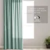 Gardine Kräuselband 140x245 cm Vorhang Mint Verdunkelnd Produktbild-Vorschau 13