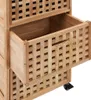 vidaXL Armadio da bagno 41x41x91 cm Legno massello Noce Anteprima dell’immagine prodotto 5