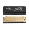 Harmonica en do majeur - 10 trous, 20 notes, revêtement Voir les images du produit 1