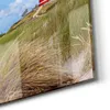 DEQORI Glasbild Echtglas 30x30 cm 'Leuchtturm auf Amrum' Produktbild-Vorschau 5