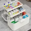 Medicijnbox, medicijnkist met 3 compartimenten, Productafbeelding-voorbeeld 2