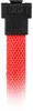Sata III Kabel 90° sleeve (rot, 45 cm) Produktbild-Vorschau 5