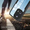 A phone case is shown in a dynamic, action-oriented scene, suggesting durability and protection. Produktbild-Vorschau