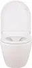 Calmwaters® Wand WC spülrandlos Weiß, mit WC-Sitz, Raumspar Produktbild-Vorschau 8