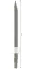 Burin pointu PRO Hex-4C 19 mm, 400 mm, pour marteaux de Voir les images du produit 16