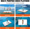 Dock flottant gonflable, 2,43 x 1,52 m, plateforme de dock Voir les images du produit 6