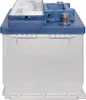 A close-up side view of a car battery. Produktbild-Vorschau