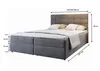 A diagram of a bed with dimensions indicated. Produktbild-Vorschau