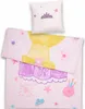 A pillow and a duvet cover with a princess-themed design. Podgląd zdjęcia produktu