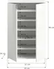 ProjektX Schuhschrank 2 Türen weiß. Produktbild-Vorschau 12