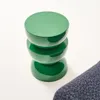 Tavolino in metallo effetto glassy, 46,5cm, Verde scuro Anteprima dell’immagine prodotto 5