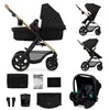 Kinderkraft MOOV 2, kinderwagen 3-in-1 - Verstelbare Productafbeelding-voorbeeld 1