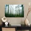 MuchoWow® Poster Ein Wald mit Palmen und Nebel 60x40 cm - Produktbild-Vorschau 3