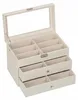 Relaxdays Brillenbox, 18 Brillen, Lederoptik, Samtbezug, Produktbild-Vorschau 11