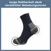 Gawilo  Arbeitssocken - Quarter - mit atmungsaktiver Produktbild-Vorschau 3