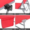 SoBuy 2-er Set Sonnenliege Auflage klappbare Gartenliege Produktbild-Vorschau 5
