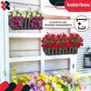 KOTARBAU® 2er Set Blumenkasten Balkon Blumentopf Produktbild-Vorschau 4