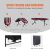 Table de poker pliable pour 10 joueurs, table de blackjack Voir les images du produit 3