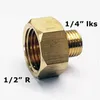 Přechodka 1/2 "R x 1/4 "lks plynový adaptér mosaz + Náhled obrázku produktu 3