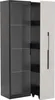 Merax Vitrine en verre avec LED, deux portes, armoire Voir les images du produit 11