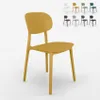 Sedia design moderno in polipropilene per cucina sala da Anteprima dell’immagine prodotto 6