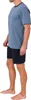 Normann Herren Schlafanzug kurzarm Shorty Pyjama in Produktbild-Vorschau 3