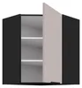 Küchen Eckhängeschrank 60x60 cm Küche ARONA Kaschmir beige Produktbild-Vorschau 2