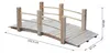 Most Ogrodowy® Most Drewniany Z Balustradami Do 180 Kg Podgląd zdjęcia produktu 3