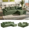 GLP Modulares Ecksofa 256 cm aus Cord, 4-Sitzer mit Produktbild-Vorschau 3