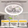 50W LED Deckenleuchte mit Ventilator, 6 Geschwindigkeiten, Produktbild-Vorschau 6