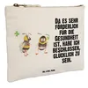 Mr. & Mrs. Panda kosmetiktäschchen Hummeln Kleeblatt Größe Produktbild-Vorschau 3