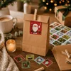 2 x DIY Adventskalender zum Befüllen 24 Papiertüten Produktbild-Vorschau 9