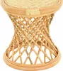 KRINES HOME Rattan Hocker gekreuzt (Honig) -  in DE Produktbild-Vorschau 4