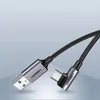 Ugreen USB-A auf USB-C Winkelkabel 3m Grau 3A Produktbild-Vorschau 16