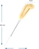 Reinigungsbürste für Flaschen Ballonbürste Flaschenbürste Produktbild-Vorschau 2