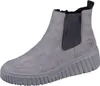 A single gray Rieker Chelsea boot is shown against a white background. Produktbild-Vorschau