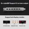 Yeston R7 350 4G D5 6MINIDP Grafická karta pro 6 obrazovek Náhled obrázku produktu 10