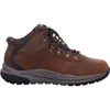 A side view of a brown leather boot. Voir les images du produit
