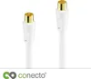 conecto 2m câble d'antenne TV, câble coaxial - IEC mâle / Voir les images du produit 3