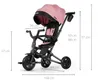 Qplay Tricycle Nova Niello Pink Voir les images du produit 5