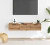 Wandschrank Artisan-Eiche 102x30x20 cm Holzwerkstoff Produktbild-Vorschau 3
