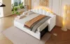 Letto a giorno imbottito 90x200 cm con letto estraibile, Anteprima dell’immagine prodotto 7