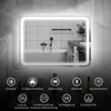 Miroir de salle de bain LED HOMCOM, coussin anti-buée, 3 Voir les images du produit 4